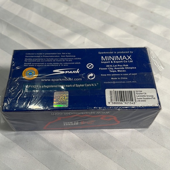 Sparkmodel Spyker C8 Laviolette Snores Spyker Squadron n85 LeMans 2009 - Picture 3 of 3